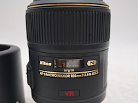 2x camera lens en 3x teleconverter, nikon, o.a. af-s micro nikkor 105mm 1:2.8g ed - afbeelding 7 van  13