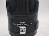 2x camera lens en 3x teleconverter, nikon, o.a. af-s micro nikkor 105mm 1:2.8g ed - afbeelding 9 van  13