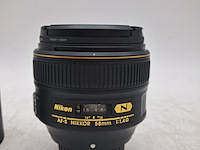 2x camera lens en 3x teleconverter, nikon, o.a. af-s micro nikkor 105mm 1:2.8g ed - afbeelding 11 van  13
