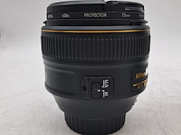 2x camera lens met 7x diverse teleconverters, nikon, o.a. af-s niikor 58mm 1:1.4g - afbeelding 5 van  10