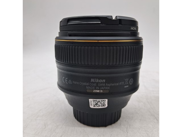 2x camera lens met 7x diverse teleconverters, nikon, o.a. af-s niikor 58mm 1:1.4g - afbeelding 6 van  10