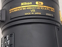2x camera lens, nikkon, af-s nikkor 180-400mm 1:4 tc1.4 fl ed vr/af-s nikkor 500mm 1:5.6e pf ed - afbeelding 16 van  20
