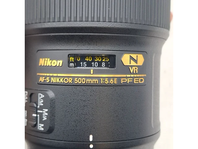 2x camera lens, nikkon, af-s nikkor 180-400mm 1:4e tc1.4 fl ed vr/ af-s nikkor 500mm 1:5.6 pf ed - afbeelding 4 van  20