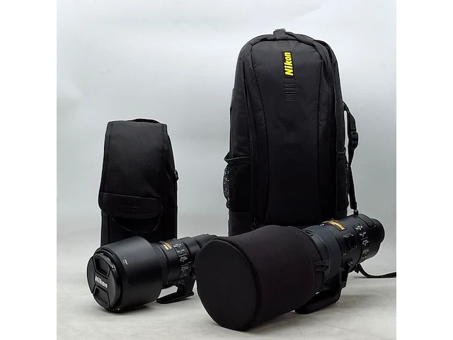 2x camera lens, nikkon, af-s nikkor 180-400mm 1:4e tc1.4 fl ed vr/ af-s nikkor 500mm 1:5.6 pf ed - afbeelding 1 van  20