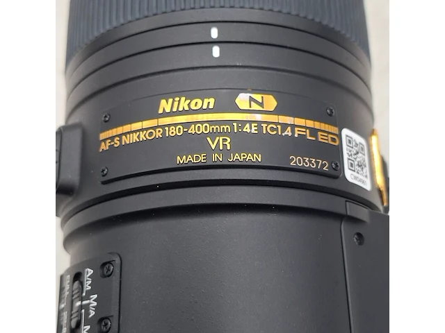 2x camera lens, nikkon, af-s nikkor 180-400mm 1:4e tc1.4 fl ed vr/ af-s nikkor 500mm 1:5.6 pf ed - afbeelding 14 van  20