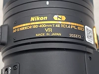 2x camera lens, nikkon, af-s nikkor 180-400mm 1:4e tc1.4 fl ed vr/ af-s nikkor 500mm 1:5.6 pf ed - afbeelding 14 van  20