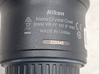 2x camera lens, nikkon, af-s nikkor 180-400mm 1:4e tc1.4 fl ed vr/af-s nikkor 500mm 1:5.6e pf ed - afbeelding 8 van  20