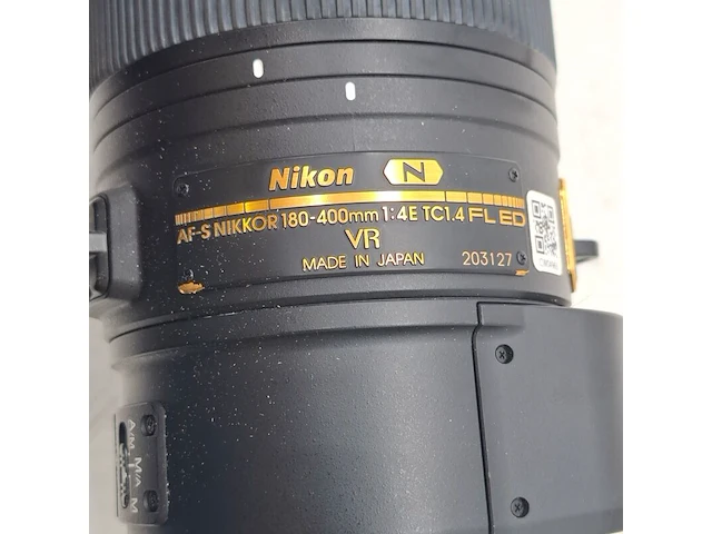 2x camera lens, nikkon, af-s nikkor 180-400mm 1:4e tc1.4 fl ed vr/af-s nikkor 500mm 1:5.6e pf ed - afbeelding 16 van  20
