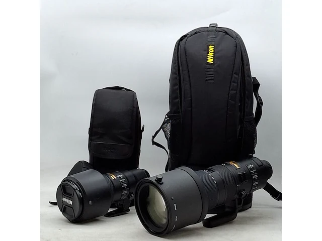 2x camera lens, nikkon, af-s nikkor 180-400mm 1:4e tc1.4 fl ed vr/af-s nikkor 500mm 1:5.6e pf ed - afbeelding 1 van  19