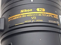 2x camera lens, nikkon, af-s nikkor 180-400mm 1:4e tc1.4 fl ed vr/af-s nikkor 500mm 1:5.6e pf ed - afbeelding 18 van  19