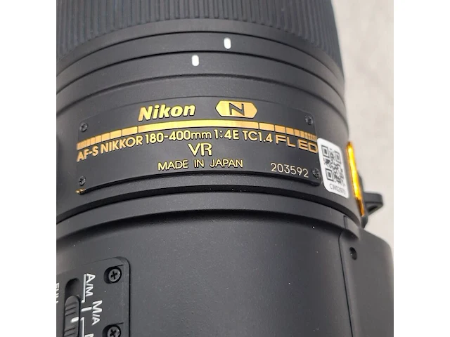 2x camera lens, nikkon, af-s nikkor 180-400mm 1:4e tc1:4 fl ed vr/af-s nikkor 500mm 1:5.6e pf ed - afbeelding 17 van  21