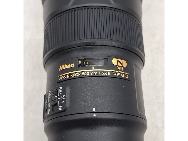 2x camera lens, nikkon, af-s nikkor 180-400mm 1:4e tc1:4 fl ed vr/af-s nikkor 500mm 1:5.6e pf ed - afbeelding 5 van  19