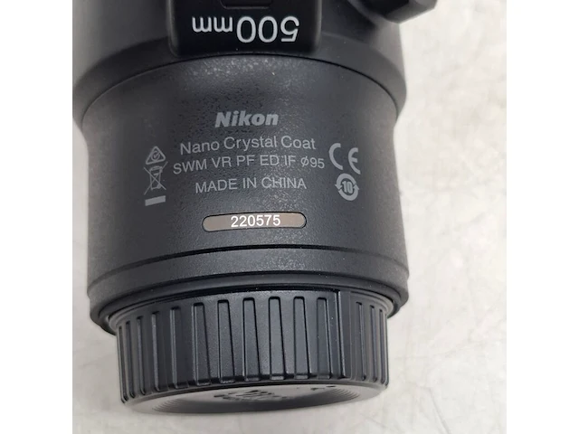 2x camera lens, nikkon, af-s nikkor 180-400mm 1:4e tc1:4 fl ed vr/af-s nikkor 500mm 1:5.6e pf ed - afbeelding 7 van  19