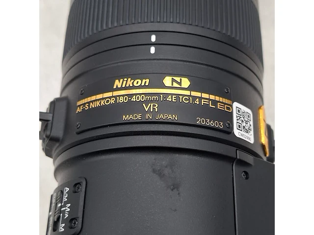 2x camera lens, nikkon, af-s nikkor 180-400mm 1:4e tc1:4 fl ed vr/af-s nikkor 500mm 1:5.6e pf ed - afbeelding 14 van  19