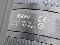 2x camera lens, nikkon, af-s nikkor 180-400mm 1:4e tc1:4 fl ed vr/af-s nikkor 500mm 1:5.6e pf ed - afbeelding 16 van  19