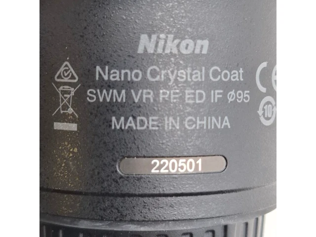 2x camera lens, nikkon, af-s nikkor 180-400mm 1:4e tc1:4 fl ed vr/af-s nikkor 500mm 1:5.6e pf ed - afbeelding 8 van  20