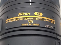 2x camera lens, nikkon, af-s nikkor 180-400mm 1:4e tc1:4 fl ed vr/af-s nikkor 500mm 1:5.6e pf ed - afbeelding 17 van  20