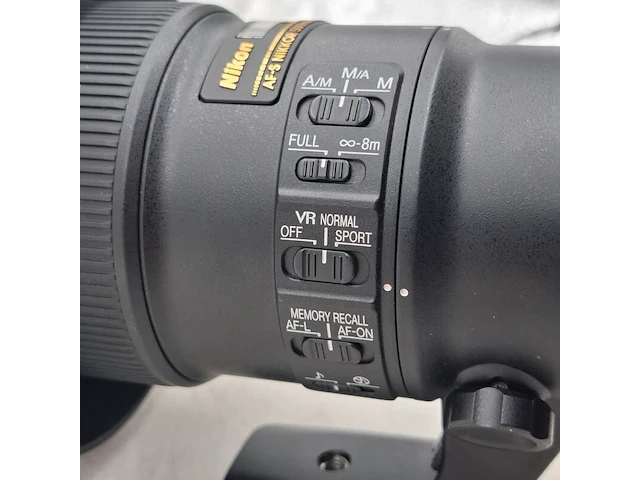 2x camera lens, nikkon, af-s nikkor 180-400mm 1:4e tc1:4 fl ed vr/af-s nikkor 500mm 1:5.6e pf ed - afbeelding 5 van  19