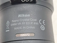2x camera lens, nikkon, af-s nikkor 180-400mm 1:4e tc1:4 fl ed vr/af-s nikkor 500mm 1:5.6e pf ed - afbeelding 6 van  19