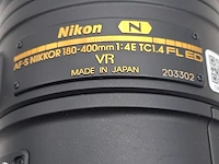 2x camera lens, nikkon, af-s nikkor 180-400mm 1:4e tc1:4 fl ed vr/af-s nikkor 500mm 1:5.6e pf ed - afbeelding 15 van  19