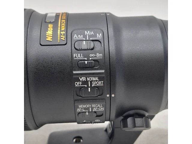 2x camera lens, nikkon, af-s nikkor 180-400mm 1:4e tc1:4 fl ed vr/af-s nikkor 500mm 1:5.6e pf ed - afbeelding 3 van  18