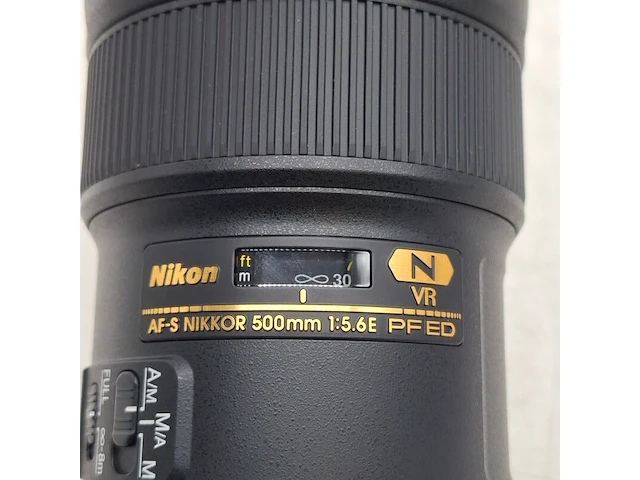 2x camera lens, nikkon, af-s nikkor 180-400mm 1:4e tc1:4 fl ed vr/af-s nikkor 500mm 1:5.6e pf ed - afbeelding 4 van  18