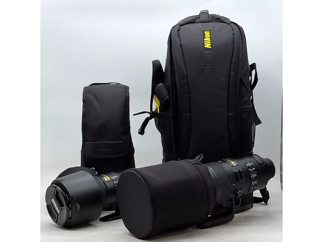2x camera lens, nikkon, af-s nikkor 180-400mm 1:4e tc1:4 fl ed vr/af-s nikkor 500mm 1:5.6e pf ed - afbeelding 1 van  18