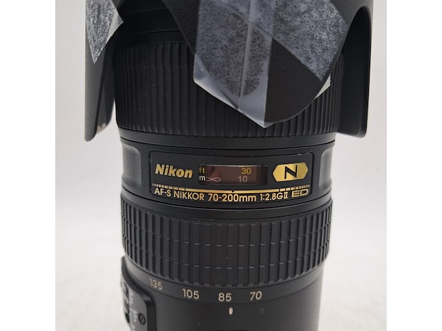 2x camera lens, nikon, 1x af-s nikkor 70-200mm - afbeelding 4 van  10
