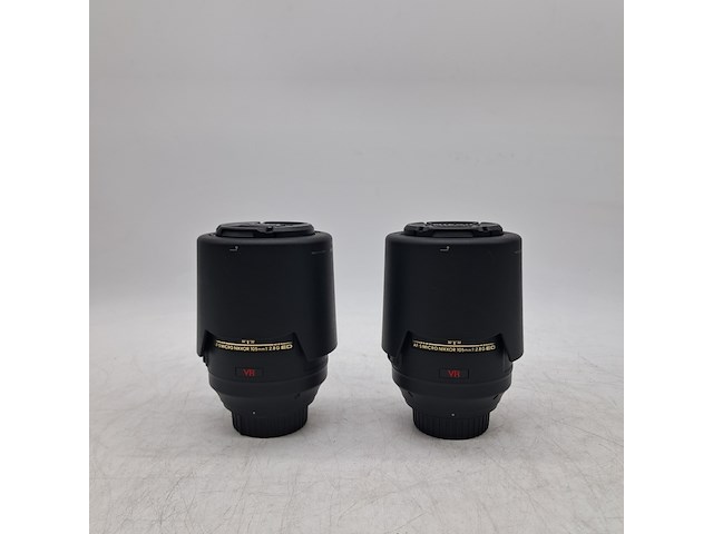 2x camera lens, nikon, af-s micro nikkor 1-05mm 1:2.8g ed - afbeelding 1 van  8