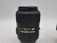 2x camera lens, nikon, af-s micro nikkor 1-05mm 1:2.8g ed - afbeelding 2 van  8