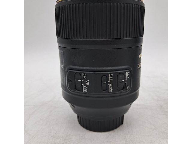 2x camera lens, nikon, af-s micro nikkor 1-05mm 1:2.8g ed - afbeelding 4 van  8