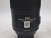 2x camera lens, nikon, af-s micro nikkor 1-05mm 1:2.8g ed - afbeelding 5 van  8