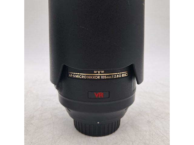 2x camera lens, nikon, af-s micro nikkor 1-05mm 1:2.8g ed - afbeelding 6 van  8
