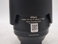 2x camera lens, nikon, af-s micro nikkor 1-05mm 1:2.8g ed - afbeelding 8 van  8