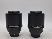 2x camera lens, nikon, af-s micro nikkor 105mm 1:2.8g ed - afbeelding 2 van  7