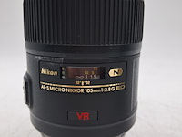2x camera lens, nikon, af-s micro nikkor 105mm 1:2.8g ed - afbeelding 3 van  7
