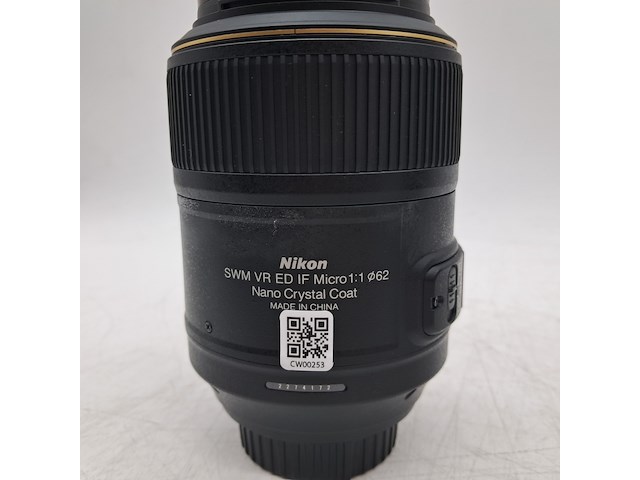 2x camera lens, nikon, af-s micro nikkor 105mm 1:2.8g ed - afbeelding 5 van  7