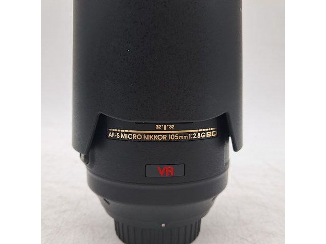2x camera lens, nikon, af-s micro nikkor 105mm 1:2.8g ed - afbeelding 6 van  7