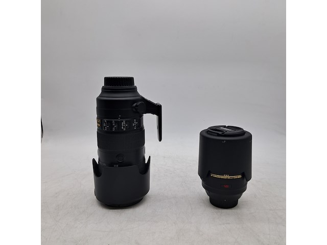 2x camera lens, nikon, af-s micro nikkor 105mm 1:2.8g ed - afbeelding 3 van  10