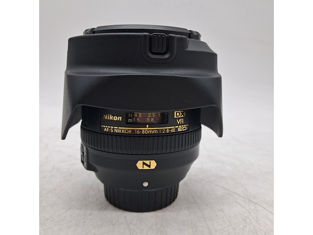 2x camera lens, nikon, af-s nikkor 16-80mm 1:2.8-4e ed - afbeelding 5 van  7