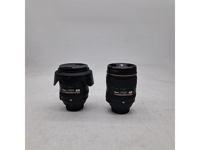 2x camera lens, nikon, af-s nikkor 24-120mm 1:4g ed vr - afbeelding 1 van  7