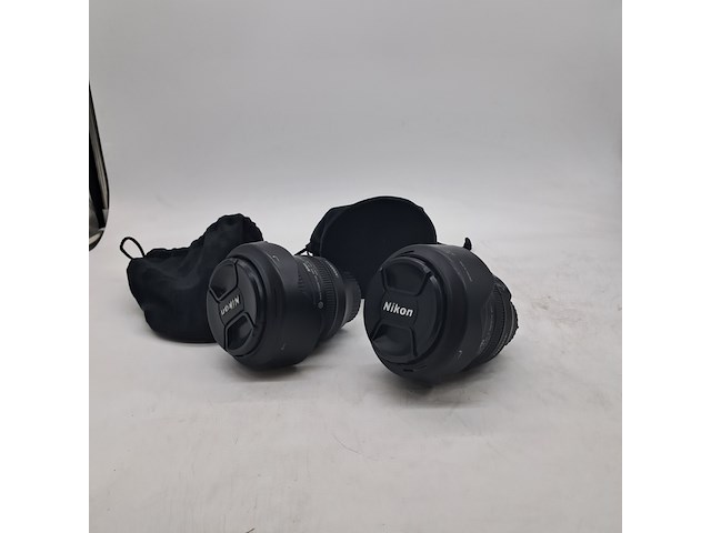 2x camera lens, nikon, af-s nikkor 24-120mm 1:4g ed - afbeelding 1 van  9