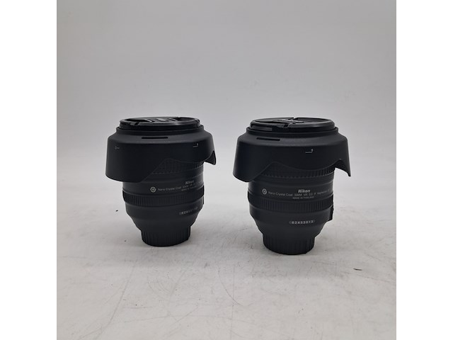 2x camera lens, nikon, af-s nikkor 24-120mm 1:4g ed - afbeelding 2 van  9