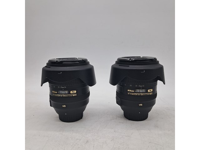 2x camera lens, nikon, af-s nikkor 24-120mm 1.4g ed - afbeelding 1 van  10