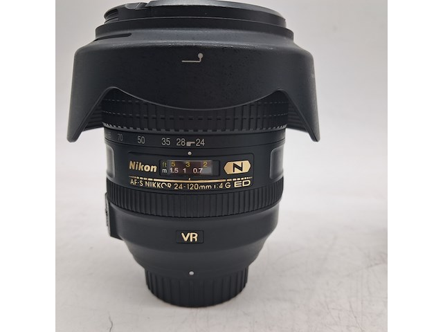 2x camera lens, nikon, af-s nikkor 24-120mm 1.4g ed - afbeelding 3 van  9
