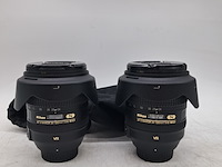 2x camera lens, nikon, af-s nikkor 24-120mm 1:4g ed - afbeelding 1 van  7