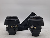 2x camera lens, nikon, af-s nikkor 24-120mm 1:4g ed - afbeelding 1 van  7