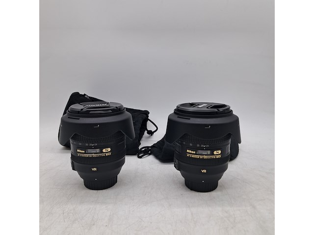 2x camera lens, nikon, af-s nikkor 24-120mm 1:4g ed - afbeelding 1 van  8