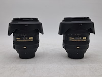 2x camera lens, nikon, af-s nikkor 24-120mm 1:4g ed - afbeelding 2 van  8