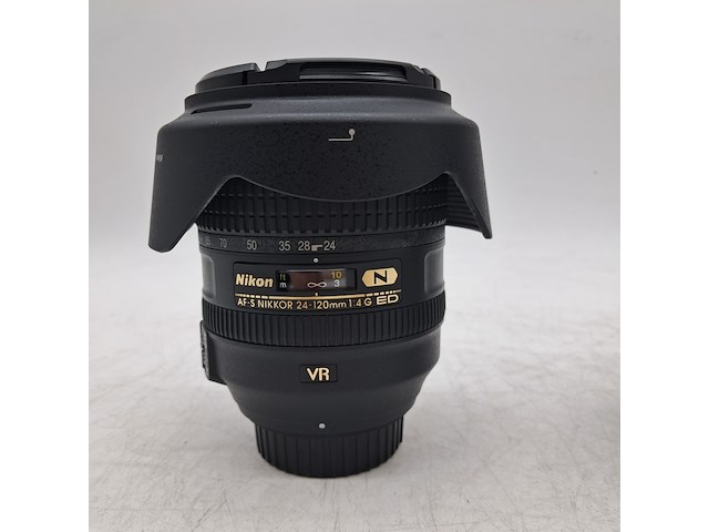 2x camera lens, nikon, af-s nikkor 24-120mm 1:4g ed - afbeelding 3 van  8